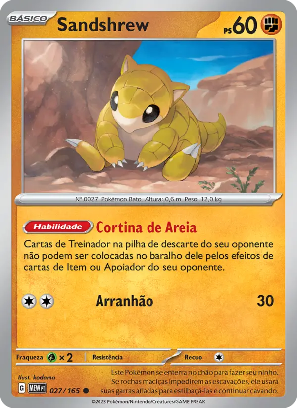 Sandshrew – Pokémon TCG