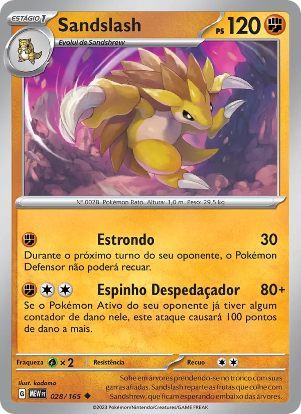 Sandslash – Pokémon TCG
