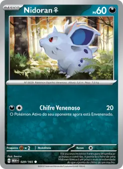 Nidoran♀ – Carta Pokémon TCG