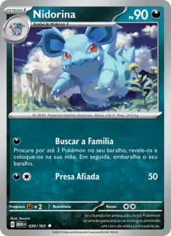 Nidorina – Carta Pokémon TCG