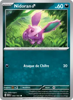 Nidoran♂ – Carta Pokémon TCG