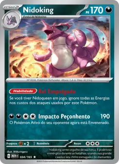 Nidoking – Carta Pokémon TCG
