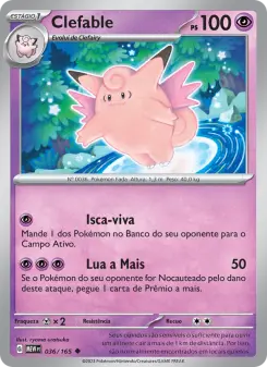 Clefable – Carta Pokémon TCG