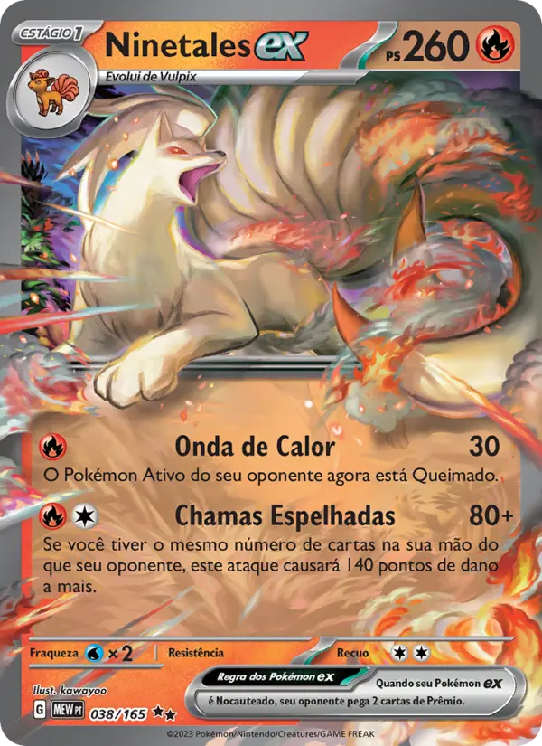 Ninetales ex – Pokémon TCG