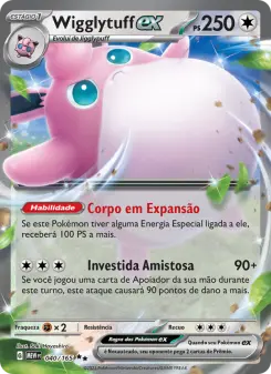 Wigglytuff ex – Carta Pokémon TCG