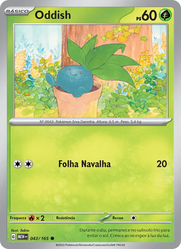 Oddish – Pokémon TCG