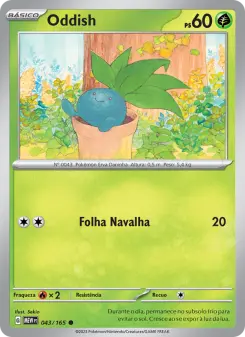 Oddish – Carta Pokémon TCG