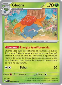 Gloom – Carta Pokémon TCG