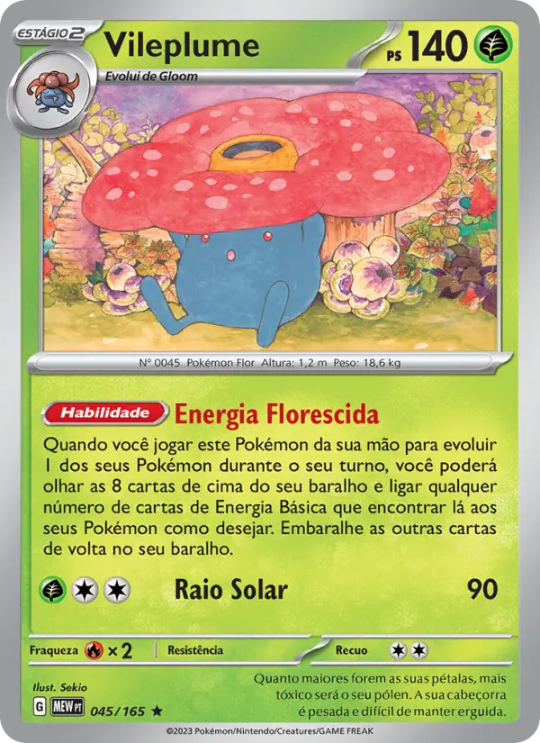 Vileplume – Pokémon TCG