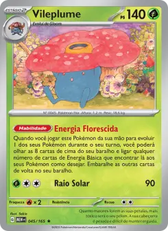 Vileplume – Carta Pokémon TCG