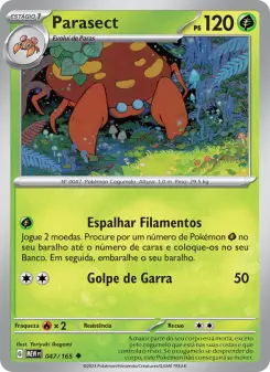 Parasect – Carta Pokémon TCG