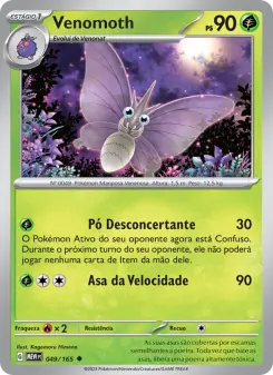Venomoth – Carta Pokémon TCG