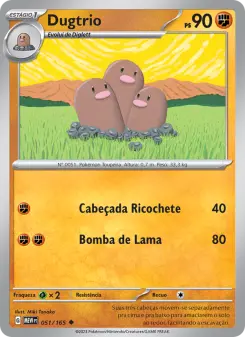 Dugtrio – Carta Pokémon TCG