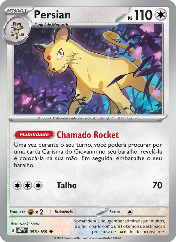Persian – Pokémon TCG