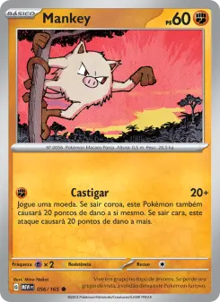 Mankey – Carta Pokémon TCG