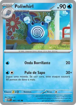 Poliwhirl – Carta Pokémon TCG