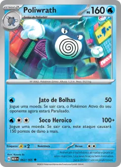 Poliwrath – Carta Pokémon TCG