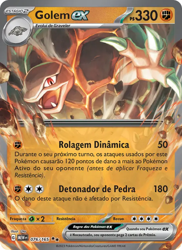 Golem ex – Pokémon TCG