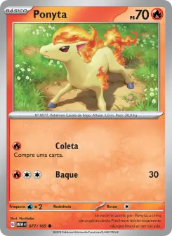 Ponyta – Carta Pokémon TCG