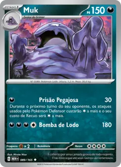 Muk – Carta Pokémon TCG