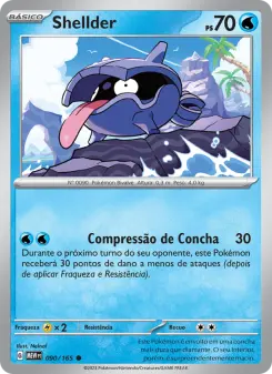 Shellder – Carta Pokémon TCG