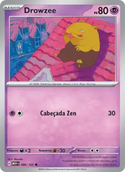 Drowzee – Carta Pokémon TCG