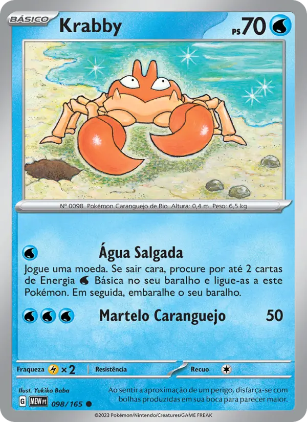 Krabby – Pokémon TCG