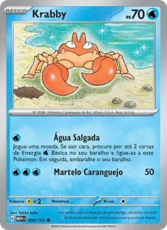 Krabby – Carta Pokémon TCG