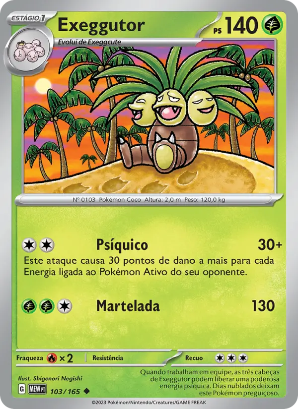Exeggutor – Pokémon TCG