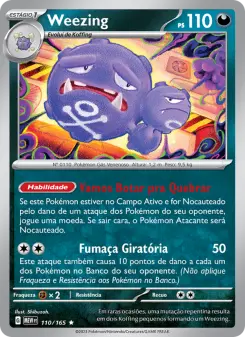 Weezing – Carta Pokémon TCG