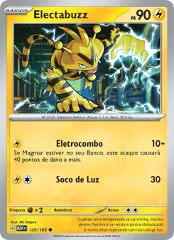 Electabuzz – Carta Pokémon TCG