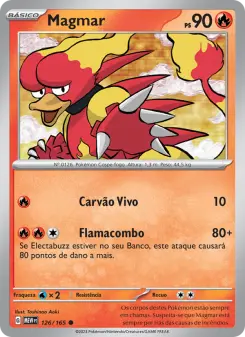 Magmar – Carta Pokémon TCG