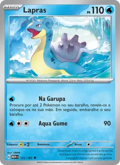 Lapras – Carta Pokémon TCG