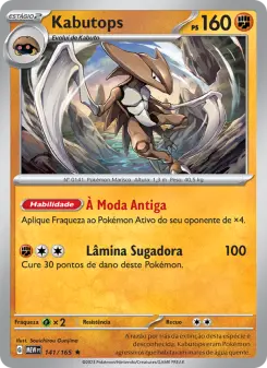 Kabutops – Carta Pokémon TCG