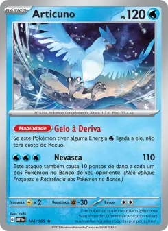 Articuno – Carta Pokémon TCG