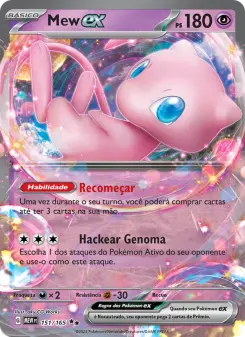 Mew ex – Carta Pokémon TCG