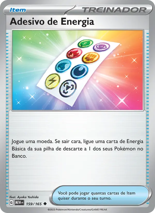 Adesivo de Energia – Pokémon TCG