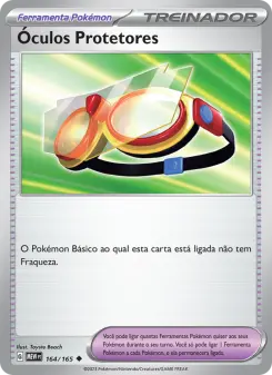 Óculos Protetores – Carta Pokémon TCG