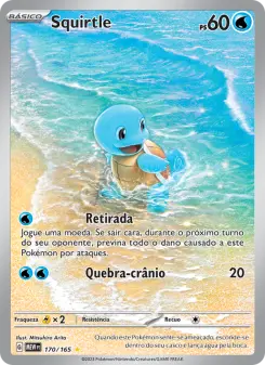 Squirtle – Carta Pokémon TCG