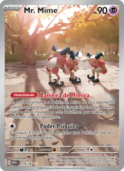 Mr. Mime – Carta Pokémon TCG