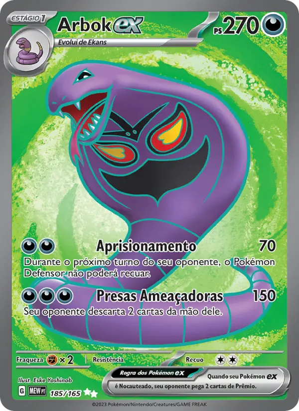Arbok ex – Pokémon TCG