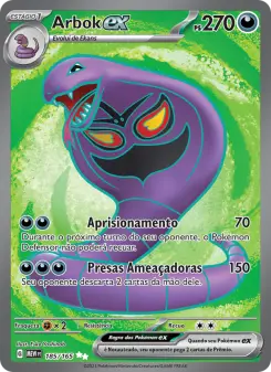 Arbok ex – Carta Pokémon TCG