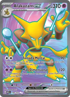 Alakazam ex – Carta Pokémon TCG