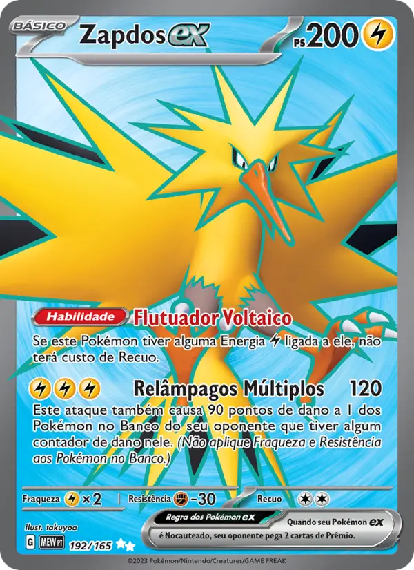 Zapdos ex – Pokémon TCG