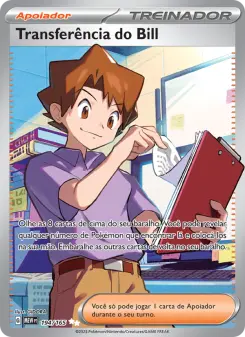 Transferência do Bill – Carta Pokémon TCG