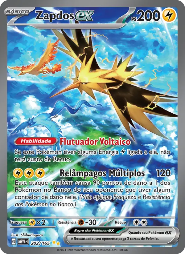 Zapdos ex – Pokémon TCG