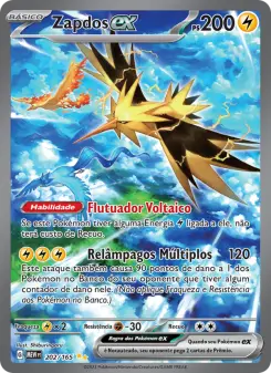 Zapdos ex – Carta Pokémon TCG