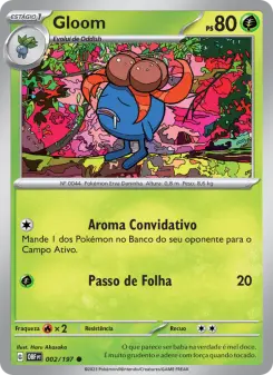 Gloom – Carta Pokémon TCG