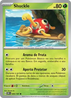 Shuckle – Carta Pokémon TCG