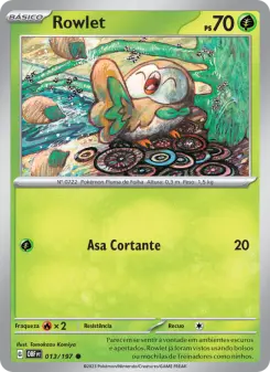 Rowlet – Carta Pokémon TCG